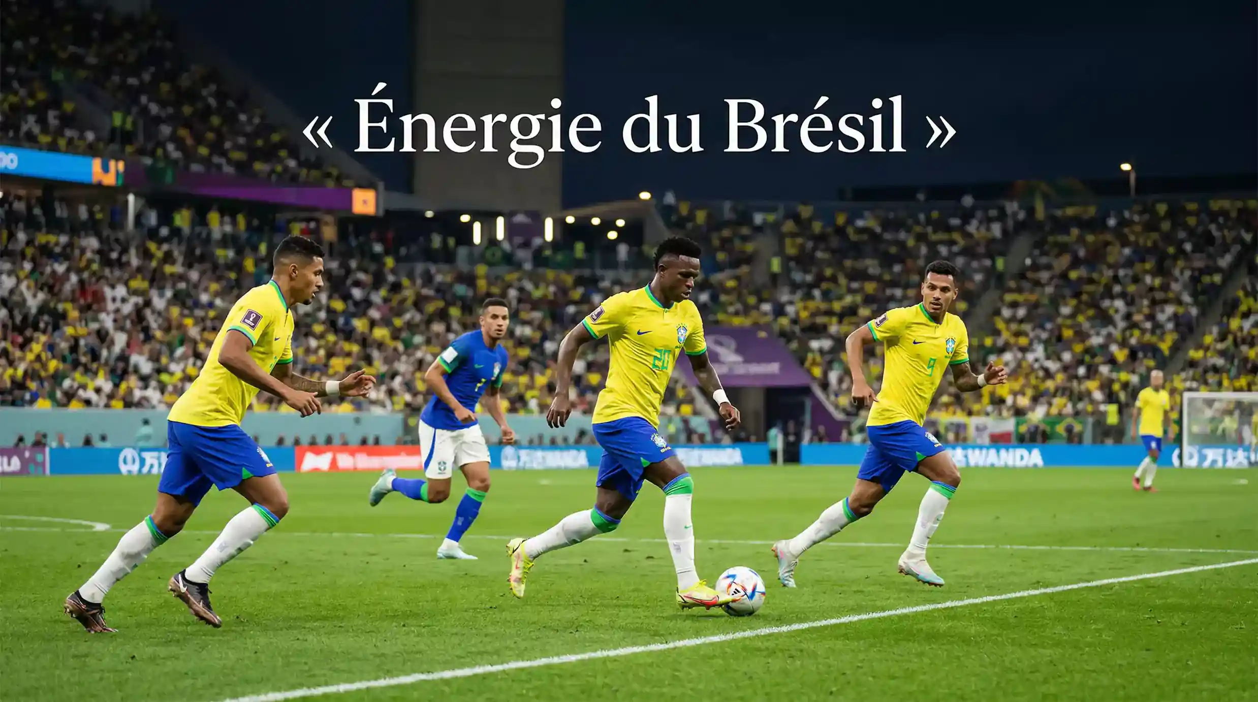 La Seleção brésilienne vise un sixième titre mondial lors de la Coupe du Monde 2026