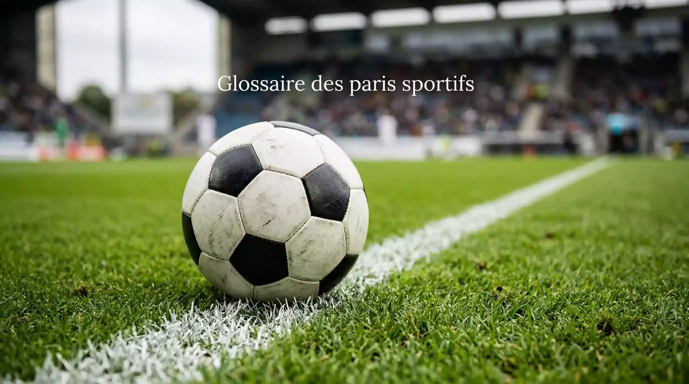 Glossaire illustré des termes de paris sportifs avec exemples de cotes et marchés
